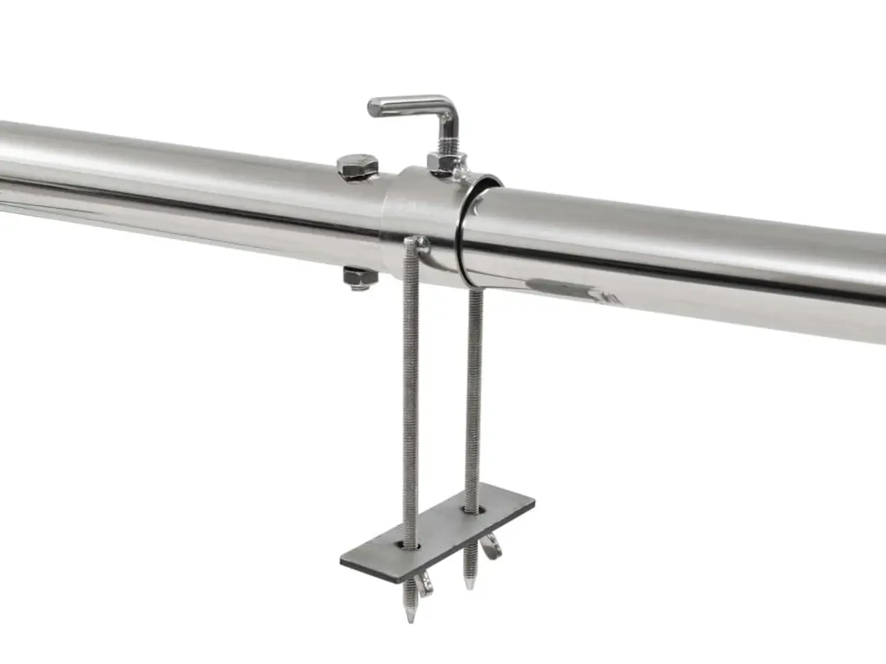 Billede 4 - Automatisk rotisseri grill med motor i rustfrit stål - 207 × 45 × 81 cm