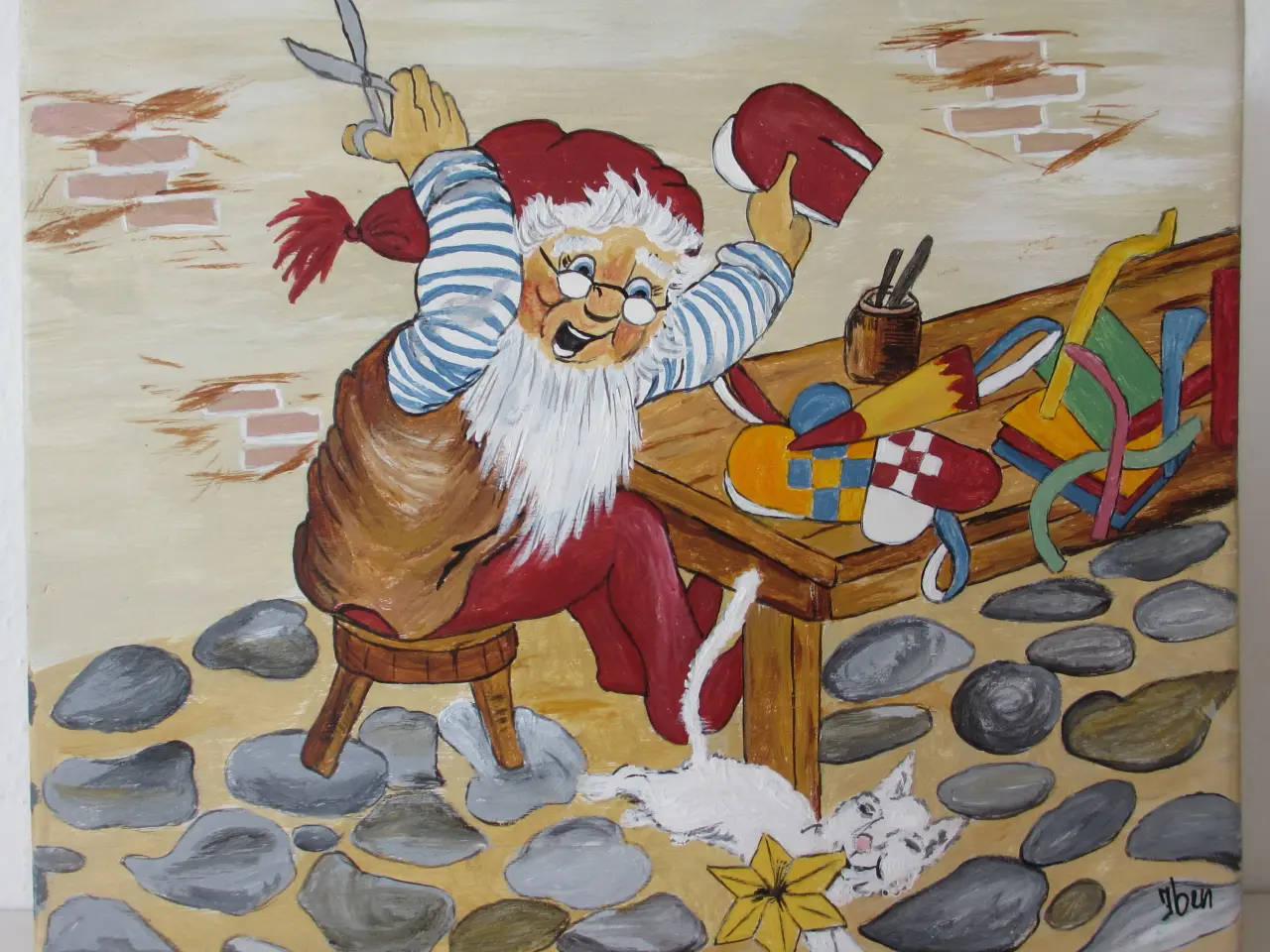 Billede 1 - KUNSTKLODS nr. R 8