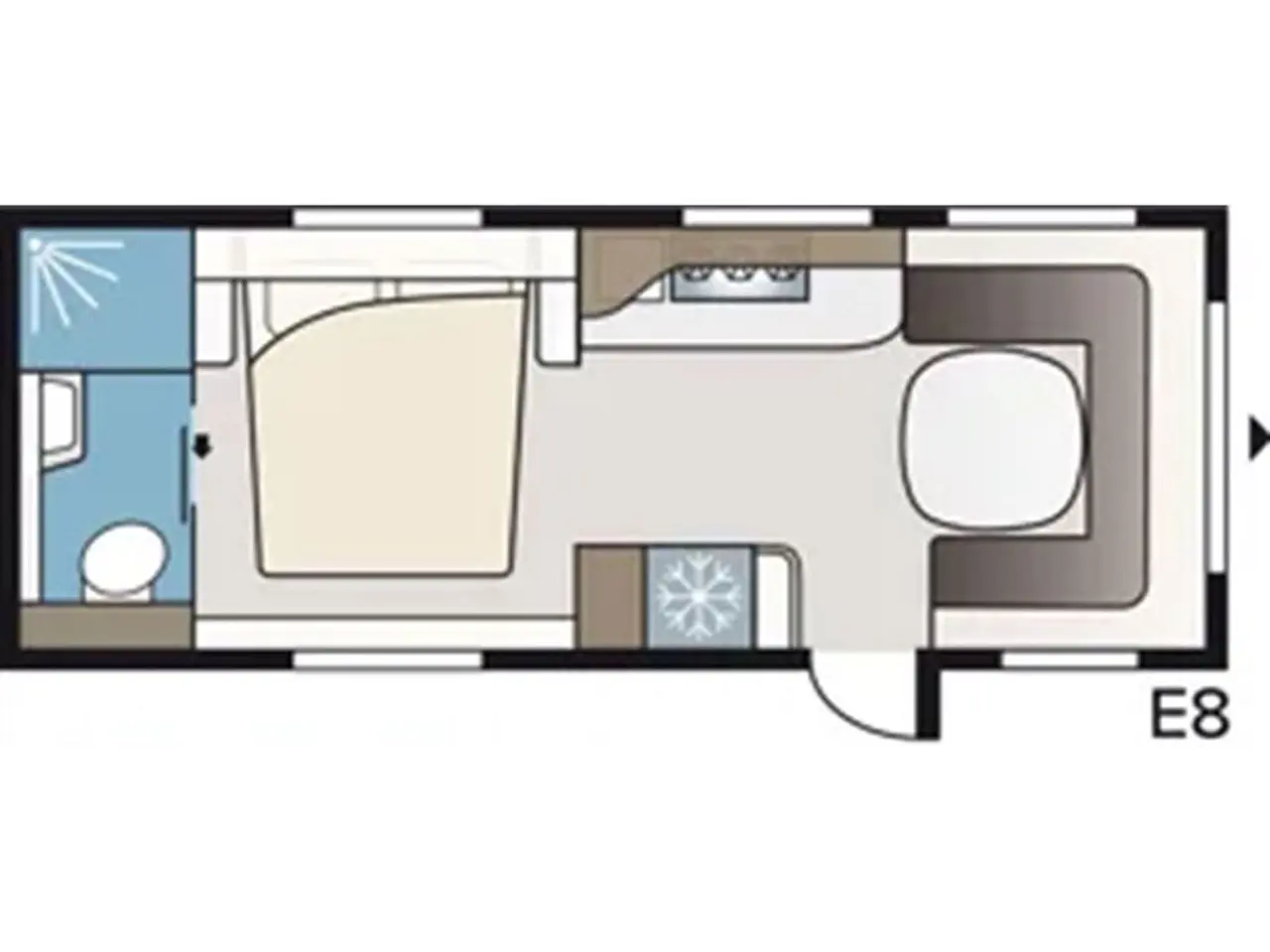Billede 2 - 2027 - Kabe Onyx 630 KS TDL E8