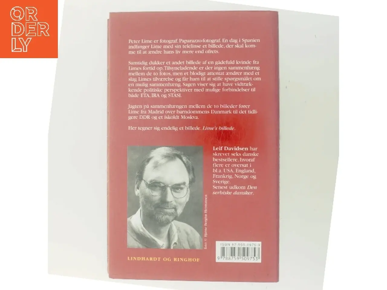 Billede 3 - Lime's Billede: Roman (Danish Edition) af Davidsen, Leif (Bog)