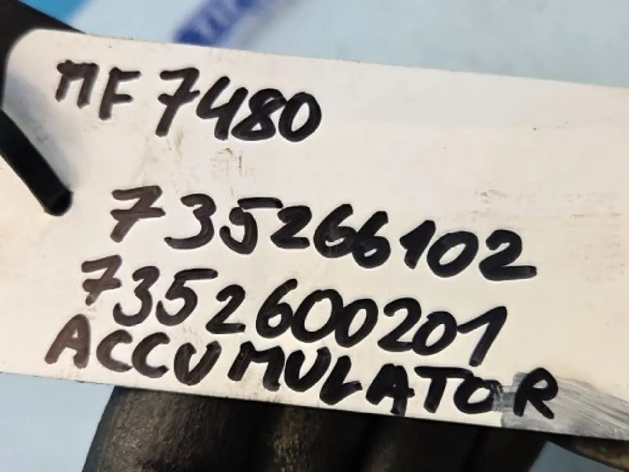 Billede 3 - Massey Ferguson 7480 Akkumulator 735266102