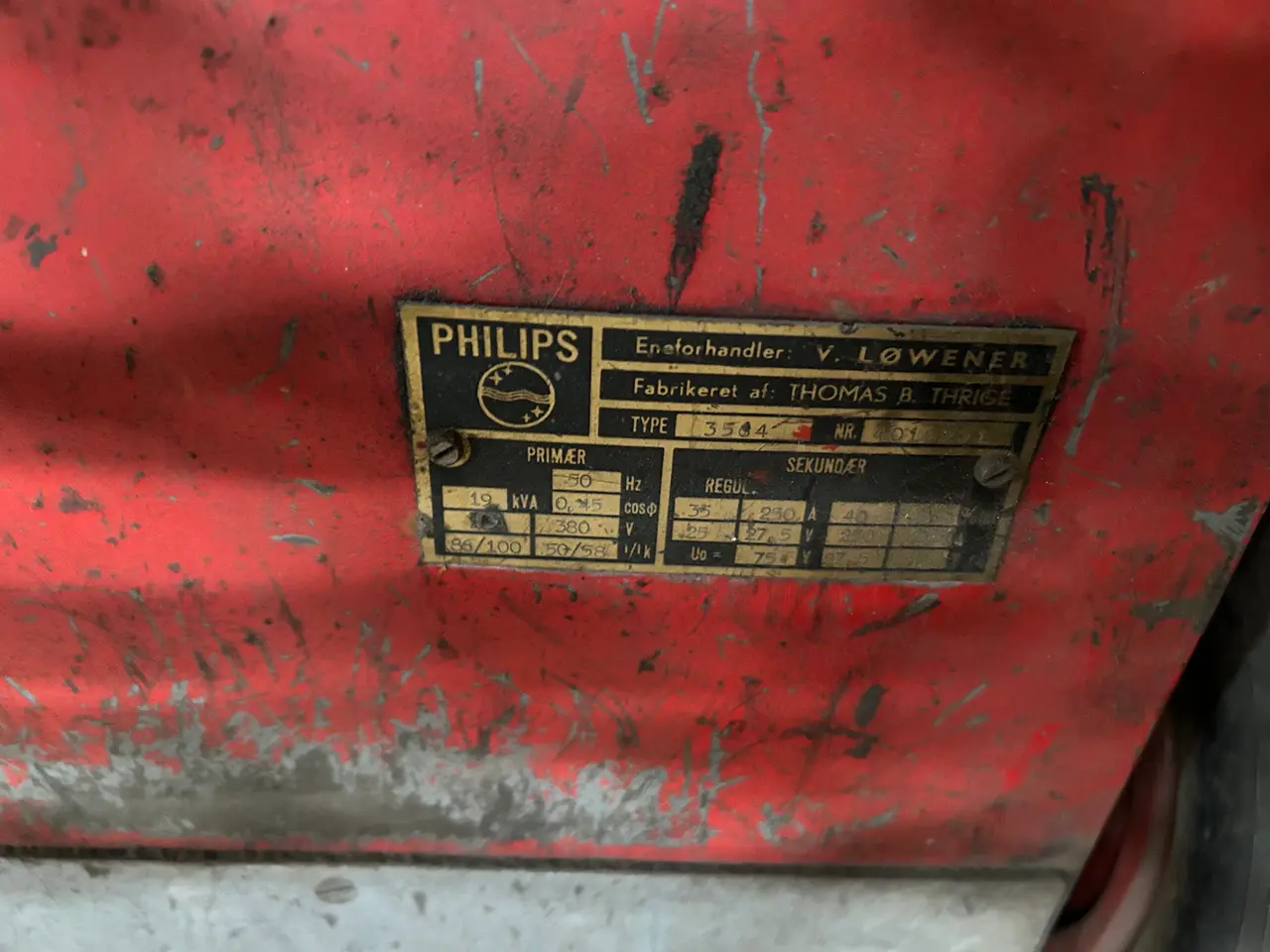 Billede 4 - MMA-elektrodesvejsning PHILIPS/THOMAS B. THRIGE 3564
