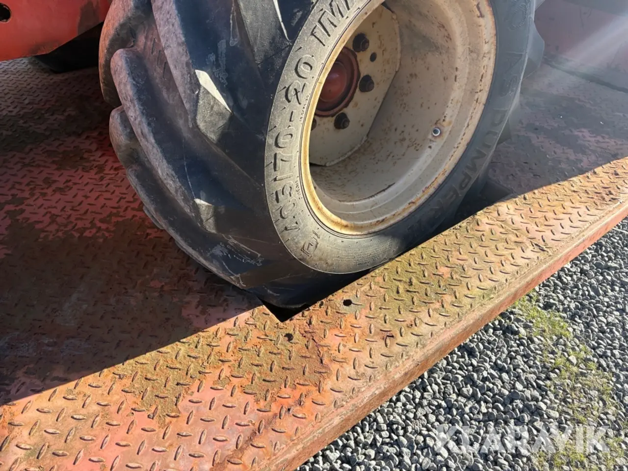 Billede 4 - Kædegraver/plov Ditch Witch 8020 - inklusiv wejerhejs-lad til transport