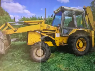 Jcb rendegraver 4x4 4ien skovl Palle gafler