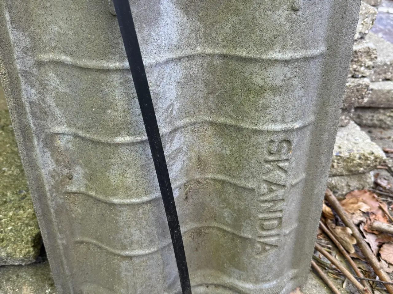Billede 4 - Beton tagsten (hentes gratis)
