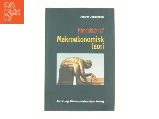 Introduktion til makroøkonomisk teori af Jesper Jespersen (Bog)