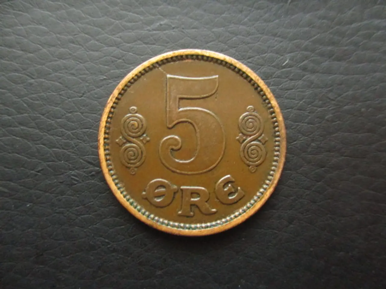 Billede 2 - 5 øre 1914 pæn