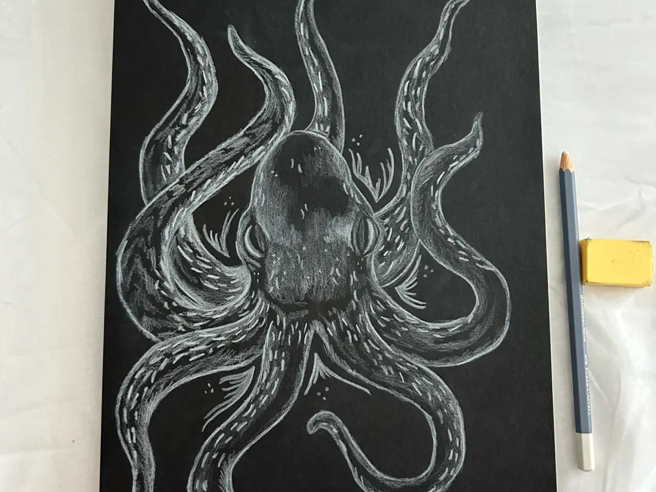 Billede 2 - Original octopus sketch