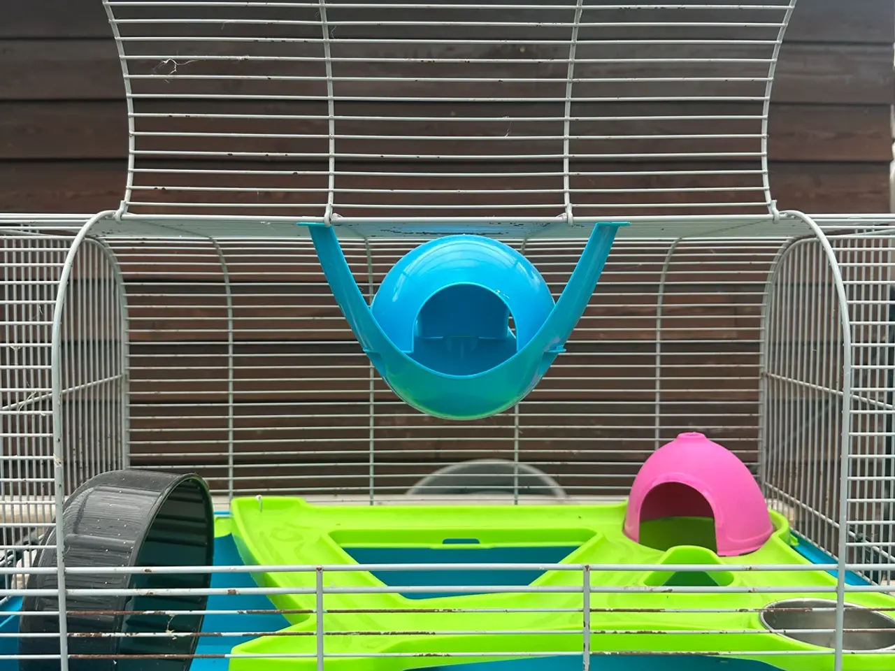 Billede 2 - Bur til hamster eller lille gnaver med tilbehør 