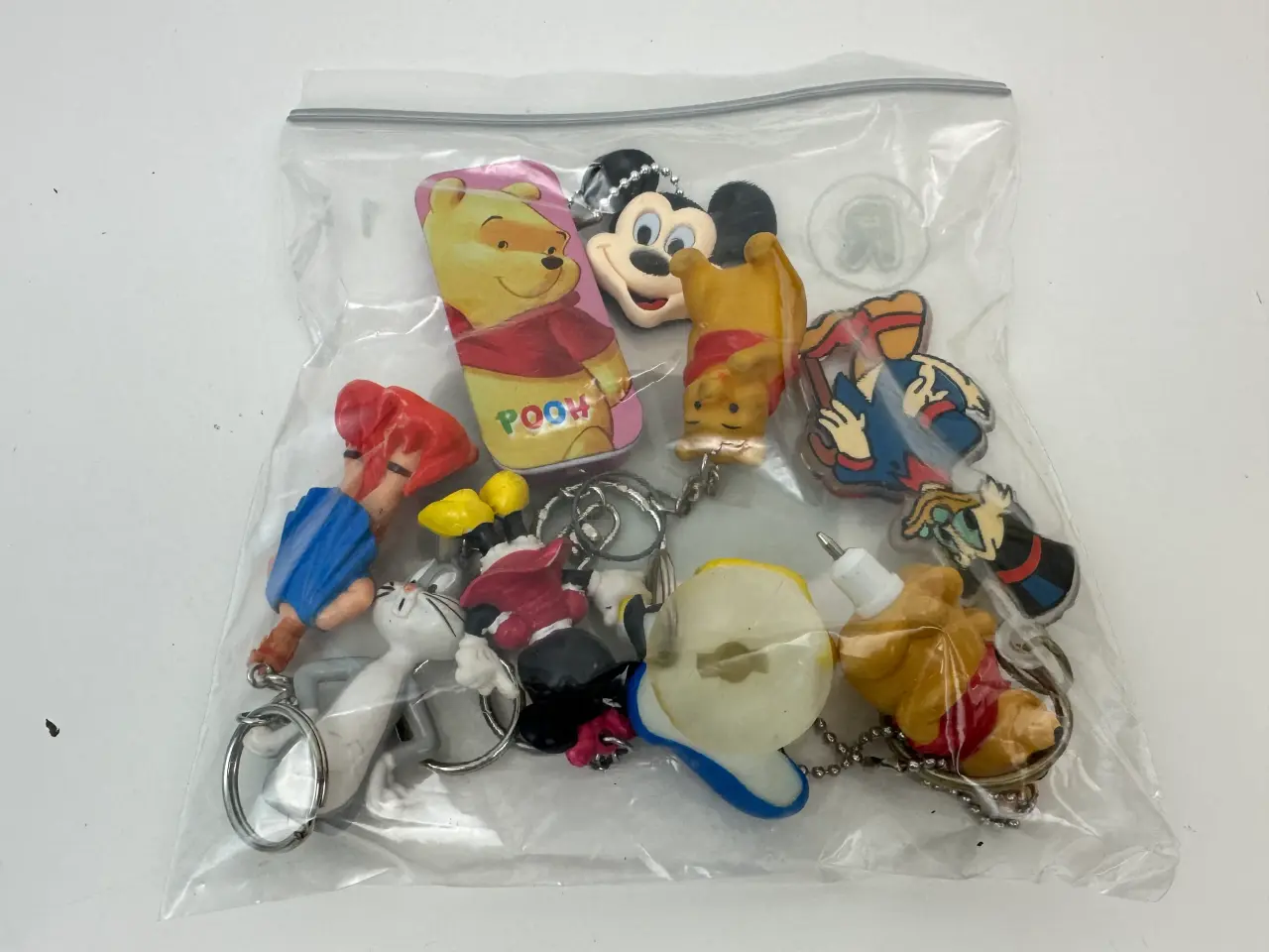 Billede 1 - Retro nøgleringe lot: 'Disney'