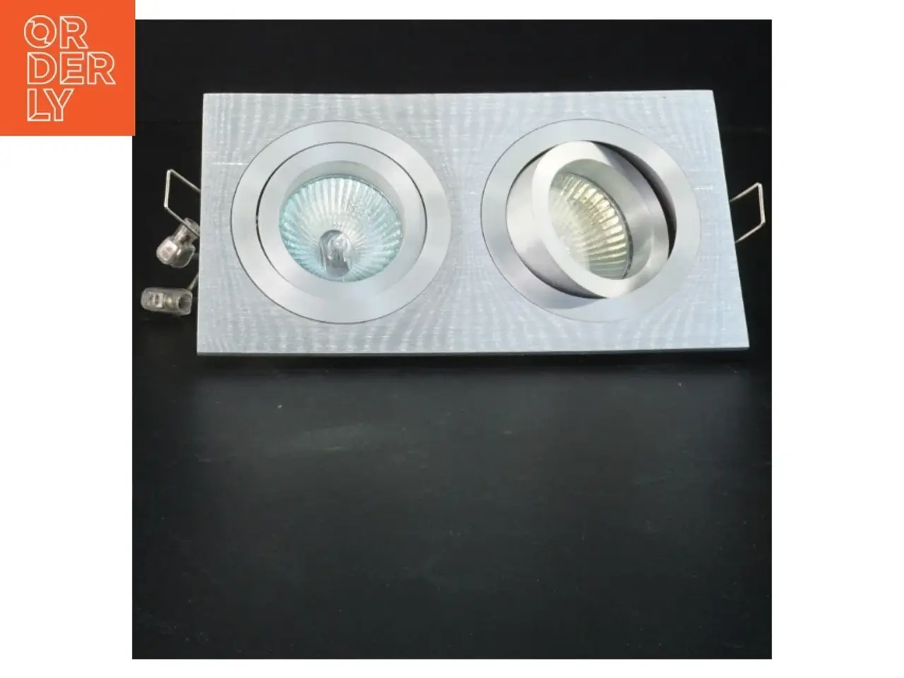 Billede 3 - Indbygningsspots (2x3 stk) (str. 17 x 9 cm)