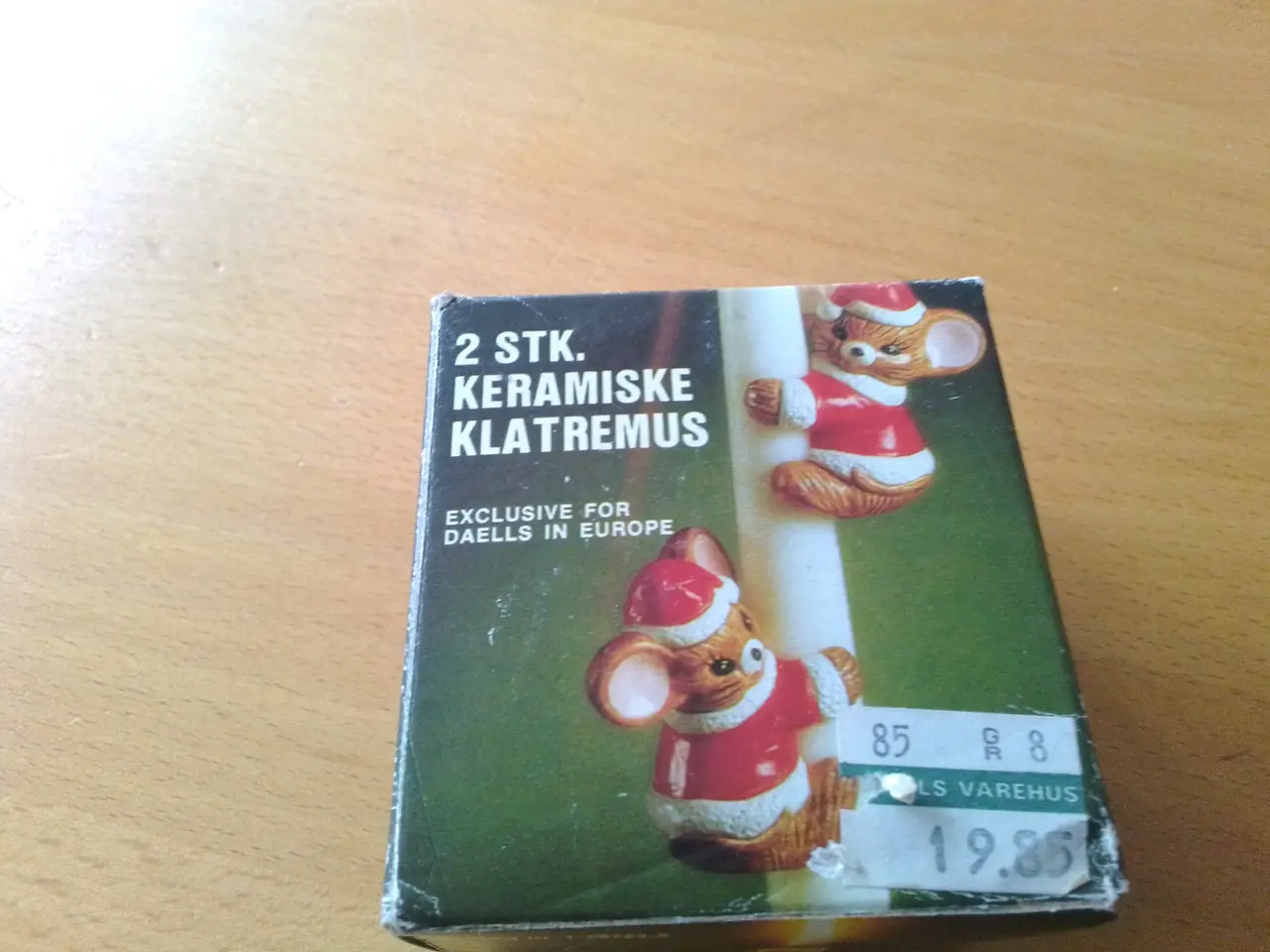 Billede 2 - Juleklatremus til f.eks. lys (Daells Varehus)
