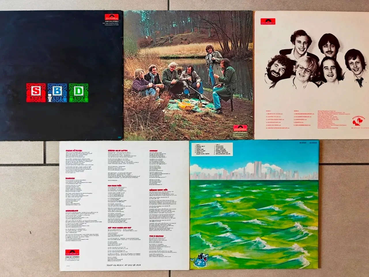 Billede 2 - LP, Shubidua x5