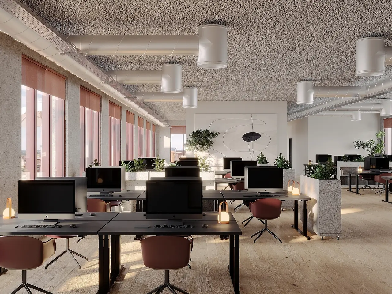 Billede 1 - Eksklusive kontorer fra 282 m² med service og fællesfaciliteter