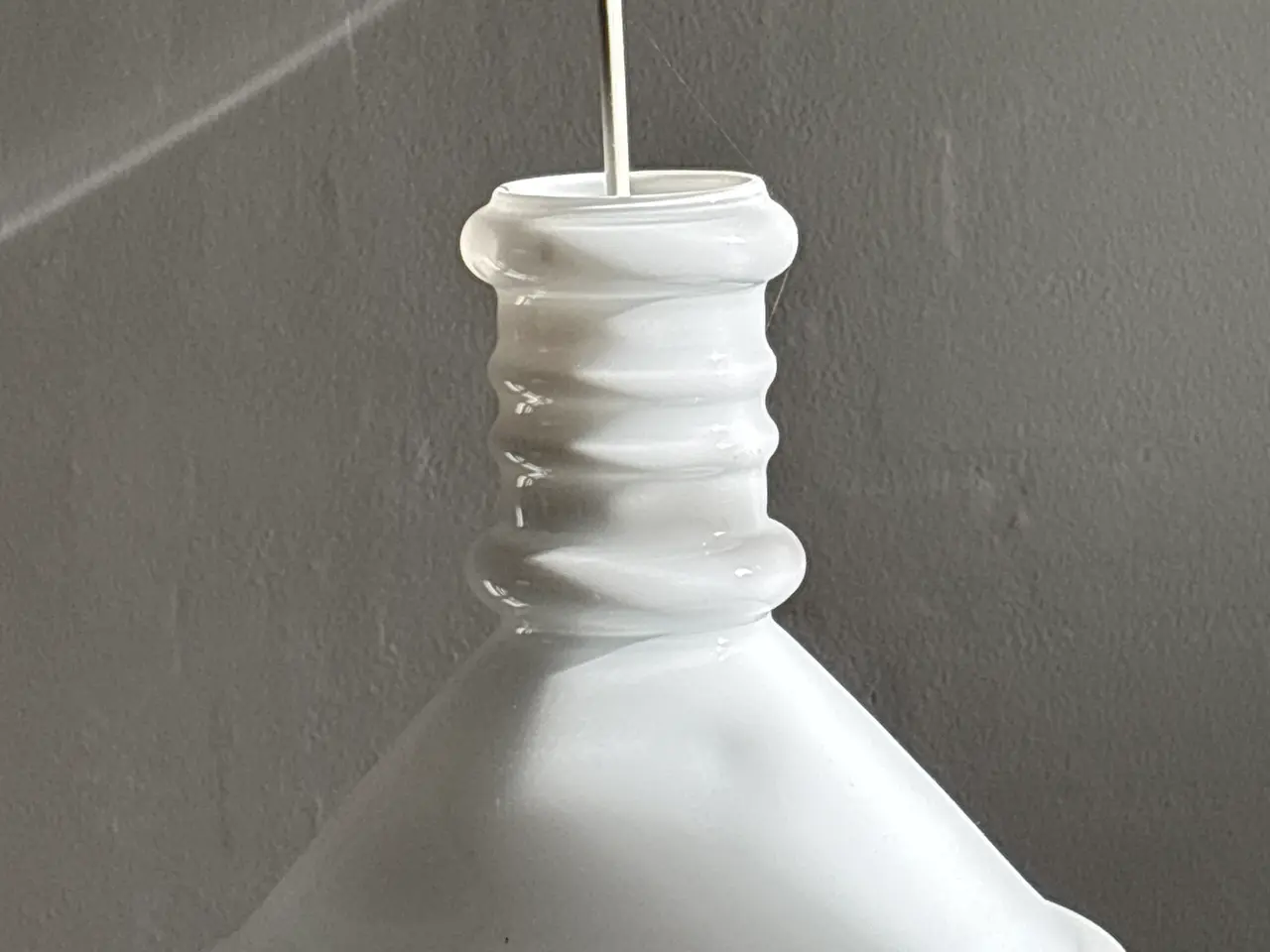 Billede 1 - Apotekerlampe, Holmegaard, pendel