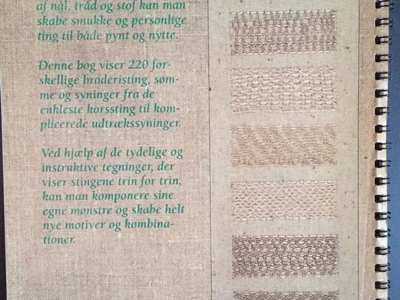 Billede 2 - Broderisting og sømme