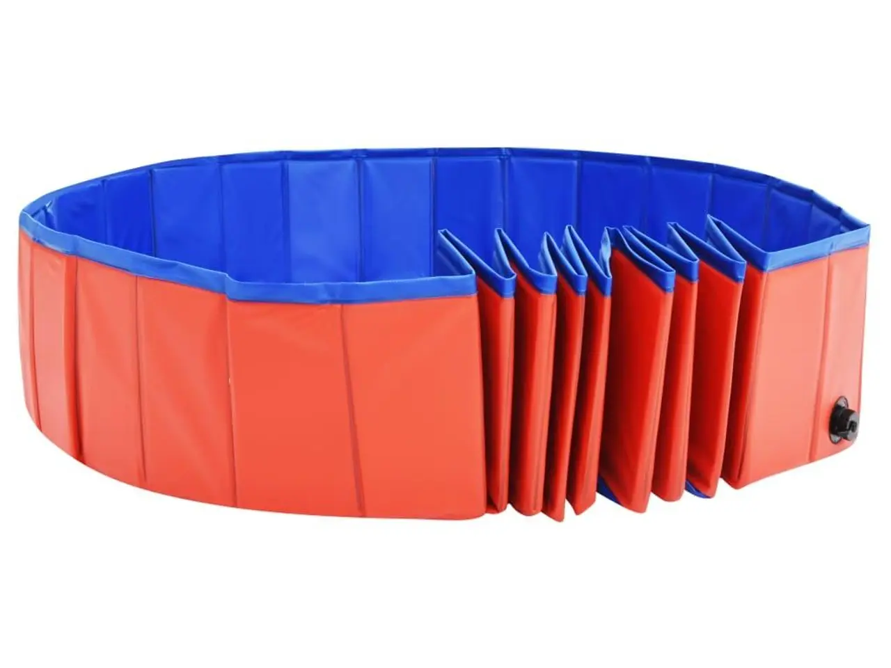 Billede 7 - Foldbart hundebassin 200 × 30 cm i PVC - rød