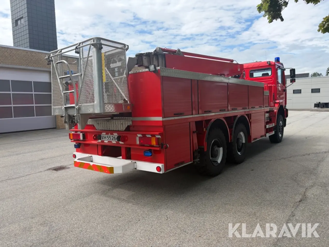 Billede 5 - Brandbil MAN EF27 410 med 26 meter lift