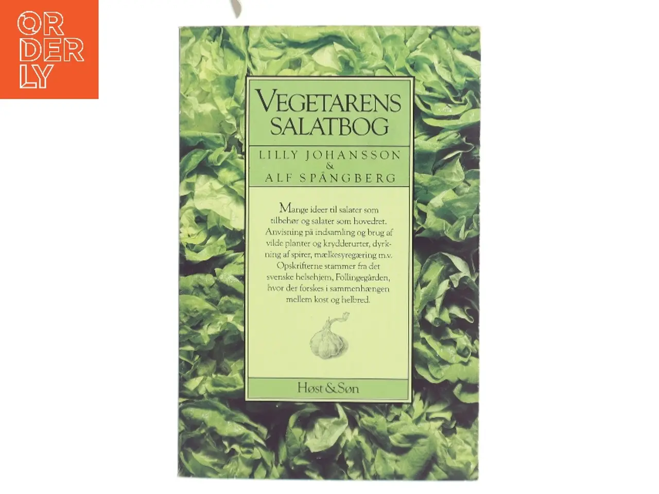 Billede 1 - Vegetarens Salatbog af Lilly Johansson (Bog)
