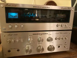 Marantz sæt 1060 og 112