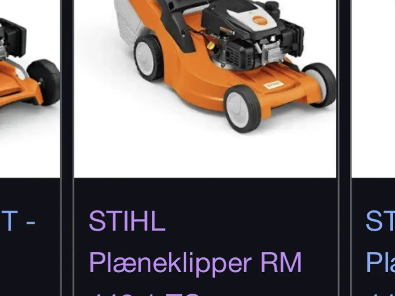 Billede 6 - STIHL RM 448 TC benzinplæneklipper – Selvkørende