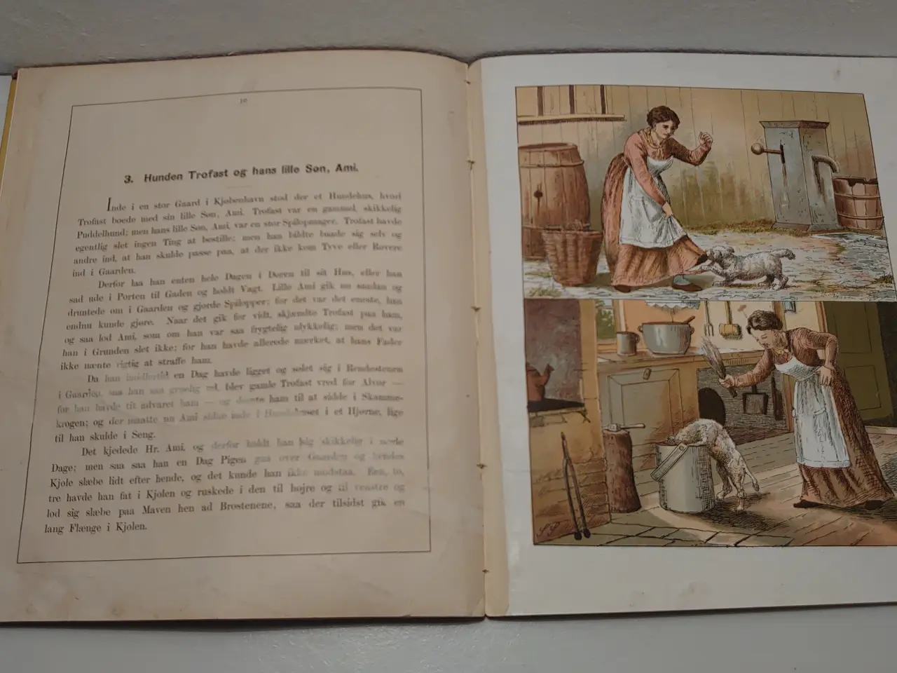 Billede 6 - E.F.Sielle: Hønemo´er kjører i Skoven. 1876.