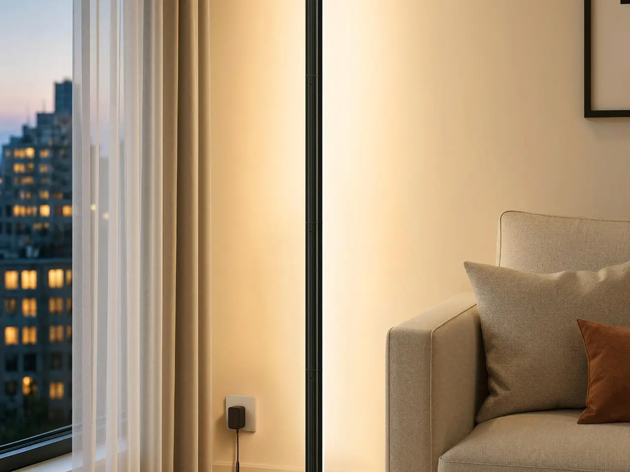 Billede 2 - LED-gulvlamper 2 stk. dæmpbare 12 W 1200 lm 3000 K - mat sort