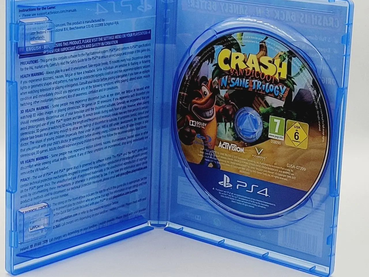 Billede 2 - ⭐️- PS4: Crash Bandicoot N. Sane Trilogy