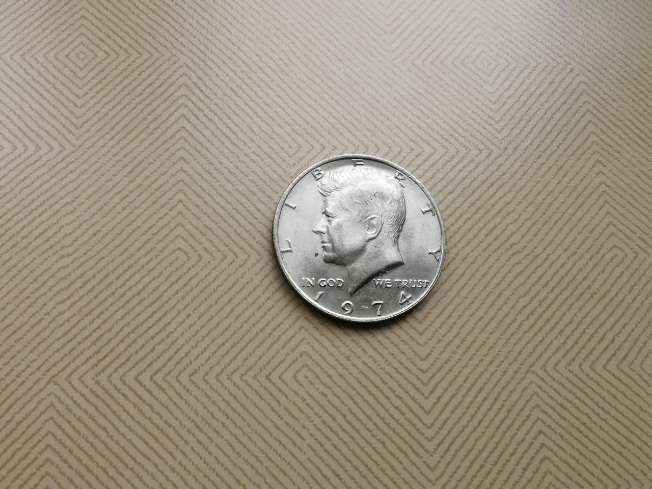 Billede 1 - Us dollar mønter, med Kennedy og Eisenhower