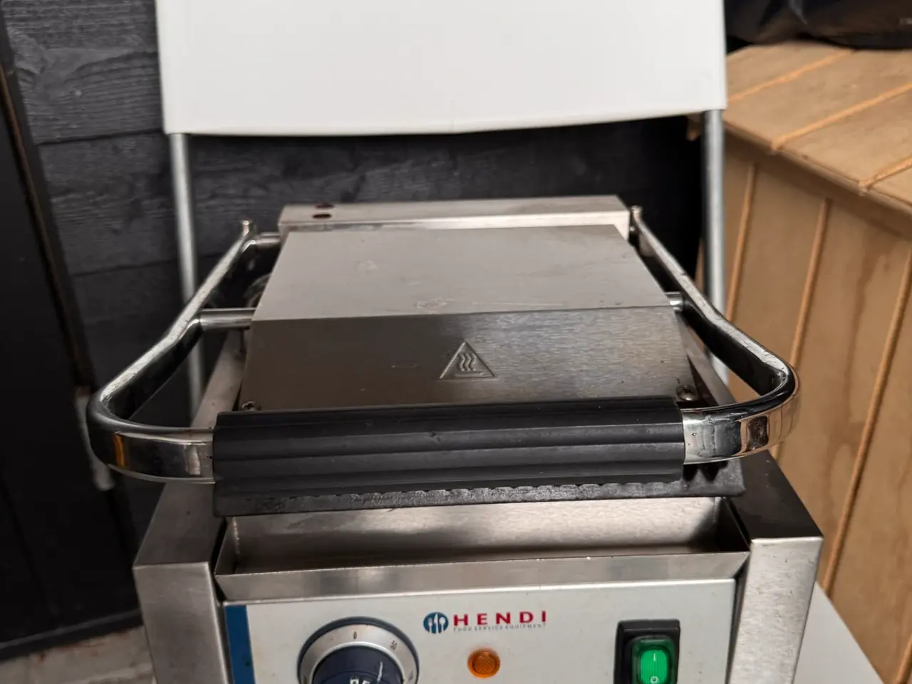 Billede 1 - Klemgrill single rillet top og bund- Hendi