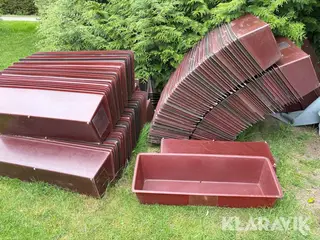 Foder/plante kasser 100styk