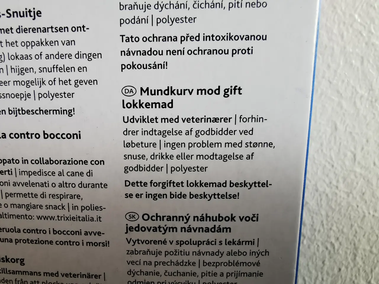 Billede 5 - Ny gift-mundkurv fra Trixie, str. S