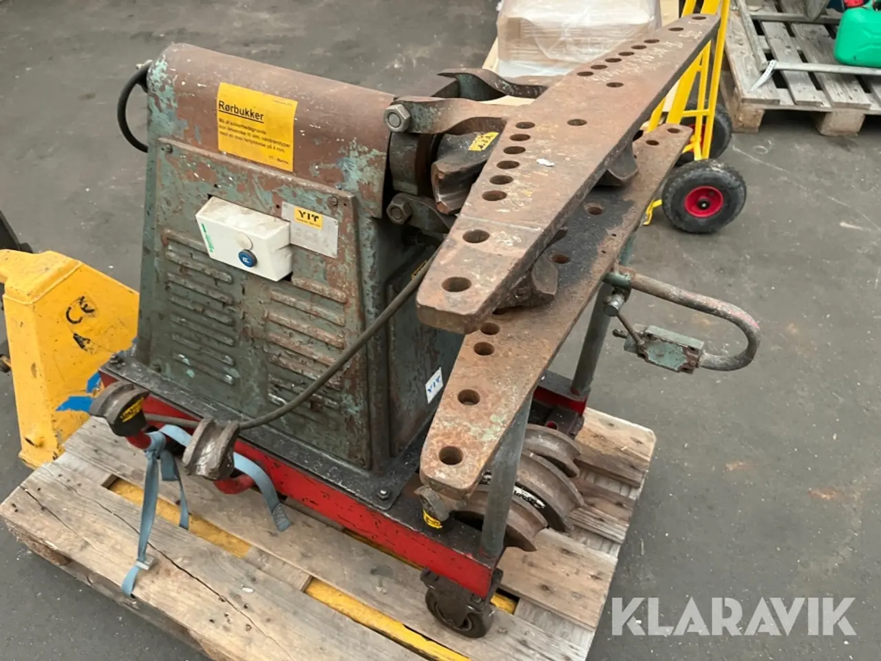 Billede 3 - Hydraulisk rørbukker