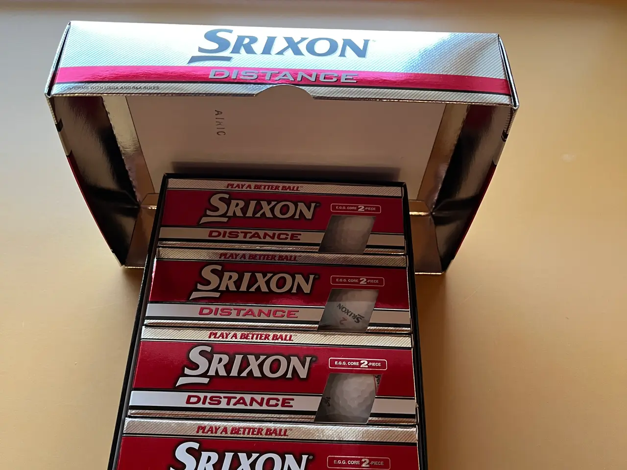 Billede 1 - Bære bag + 1 ks. helt nye Srixon bolde