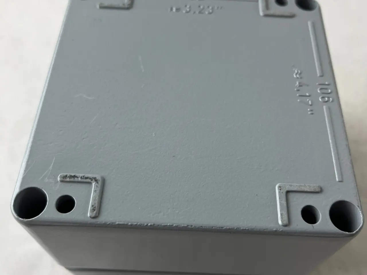Billede 2 - ABS Junction Box 82x106mm Grey kabinet IP Rated