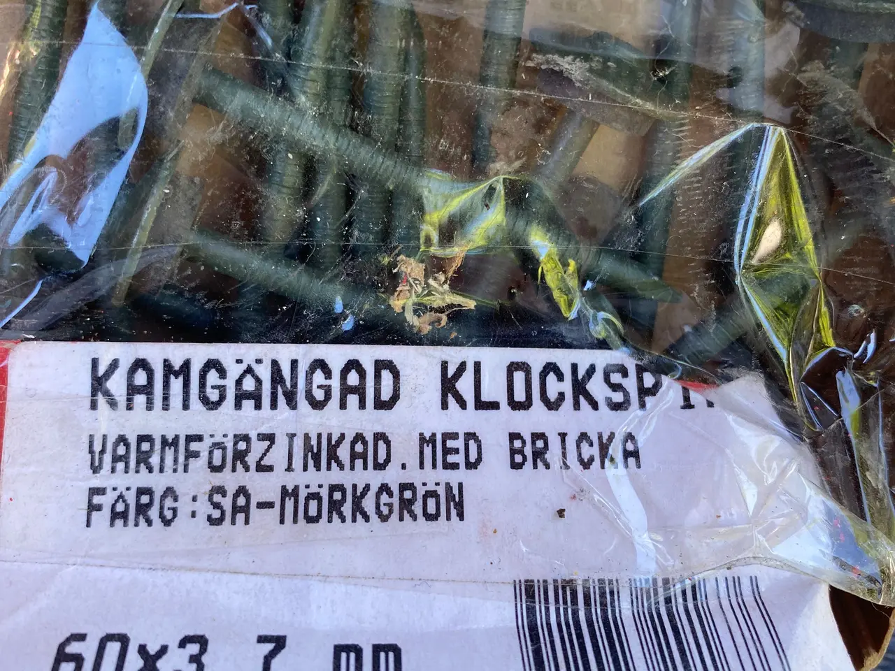 Billede 2 - Kamskruer Varmforzinket