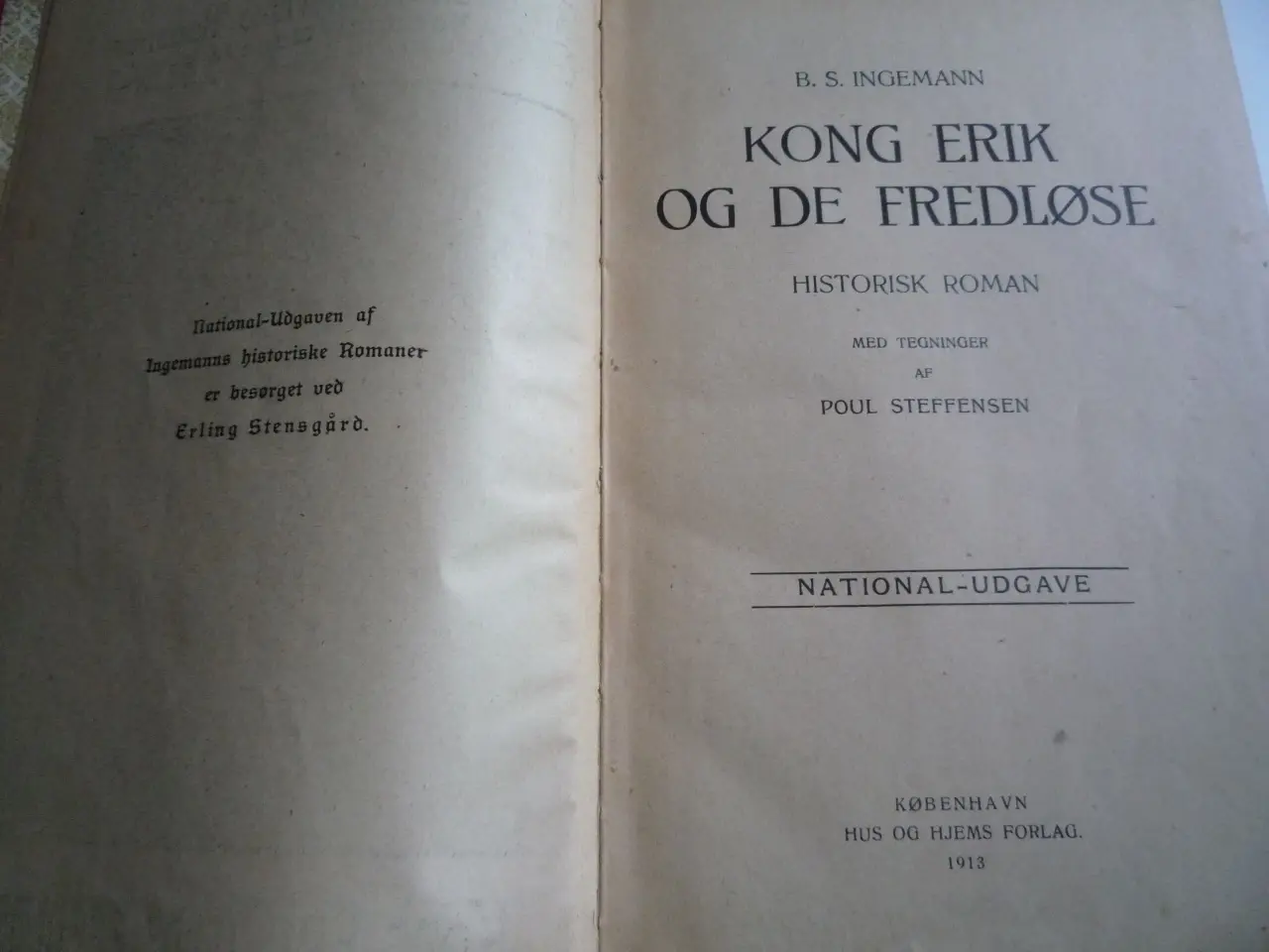 Billede 4 - Antik bog, Ingemanns historiske Romaner