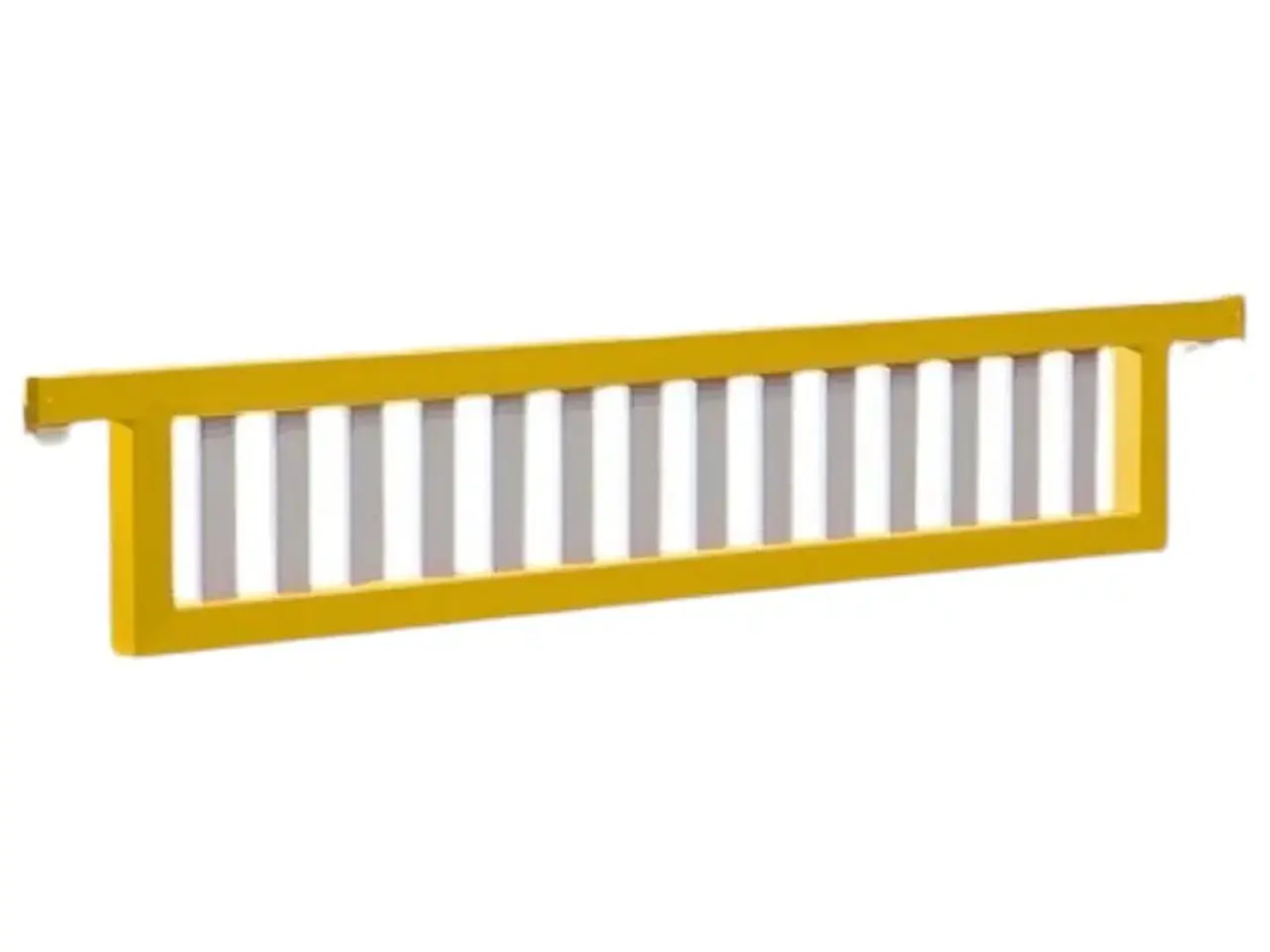 Billede 1 - Hængefyld Gul/hvid 300x50cm PE-plast
