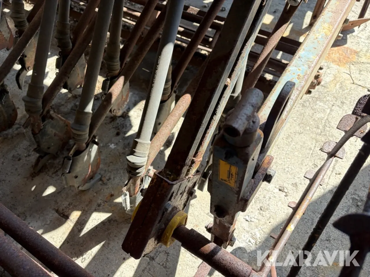Billede 11 - Kombiharve med planke og såmaskine Agrodan Multidrill 400a