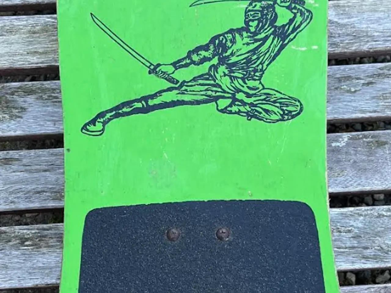 Billede 1 - Flot Skateboard med Ninja og Drage