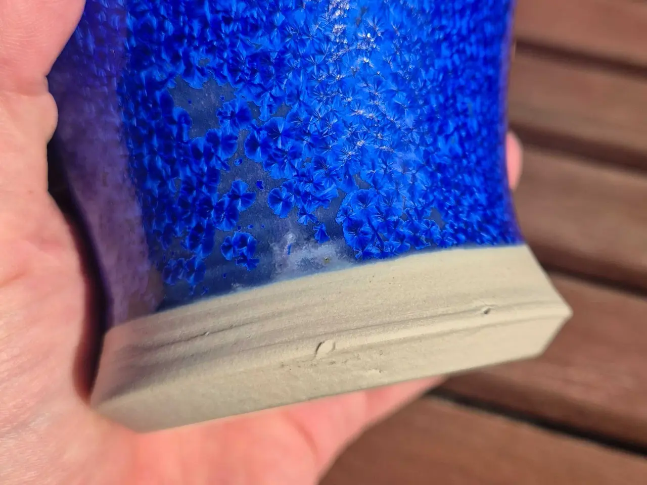 Billede 3 - Keramik vase lavet af Peter fitzner