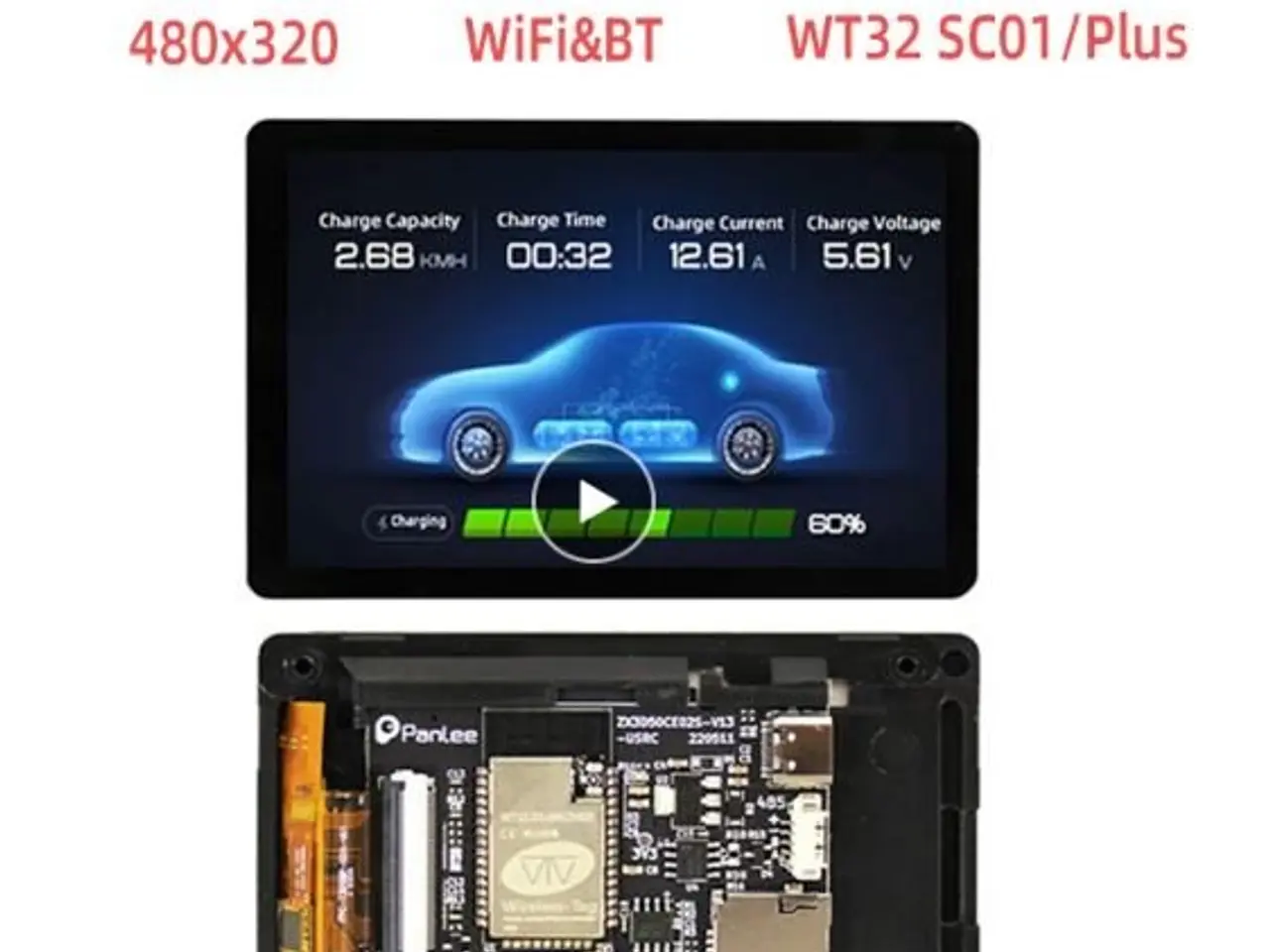 Billede 2 - 3.5 Inch Smart Display ESP32 Development