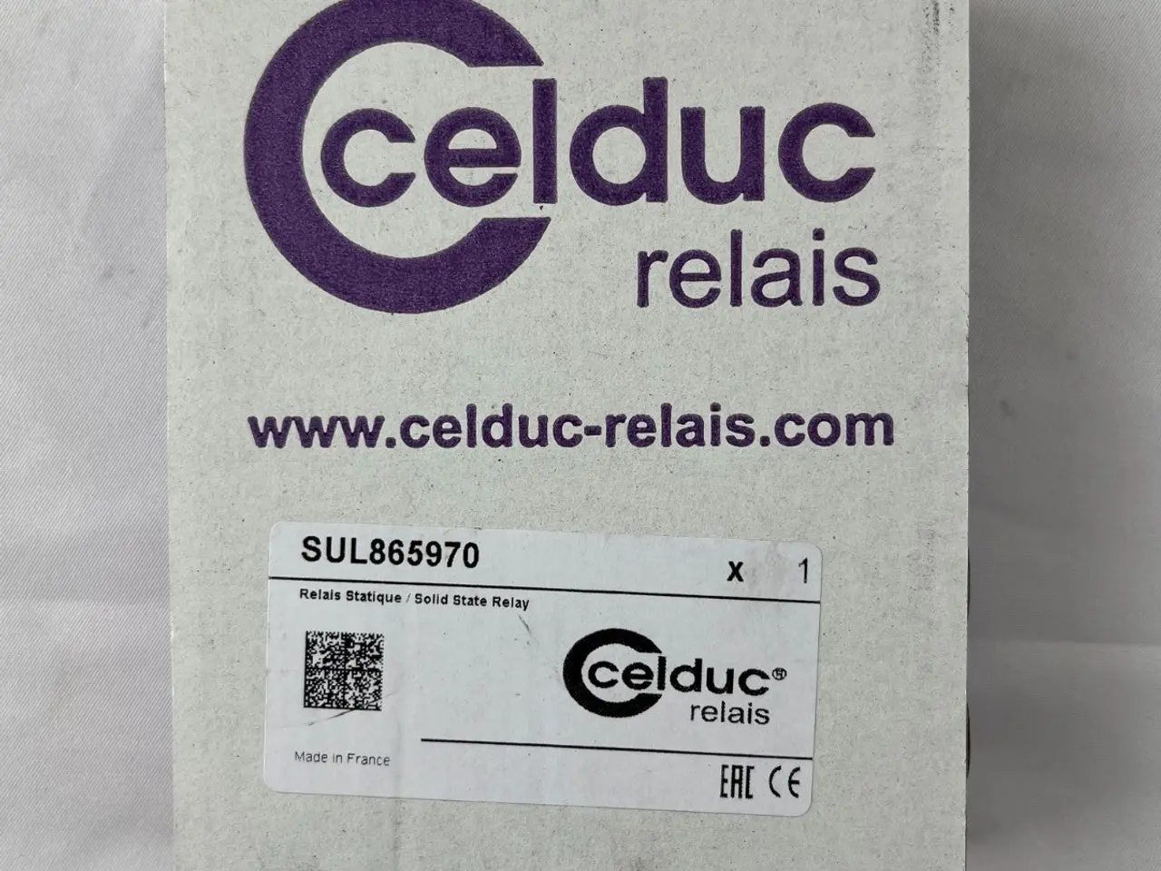 Billede 3 - Celduc SUL865970 Solid State kontaktor relæ 32A