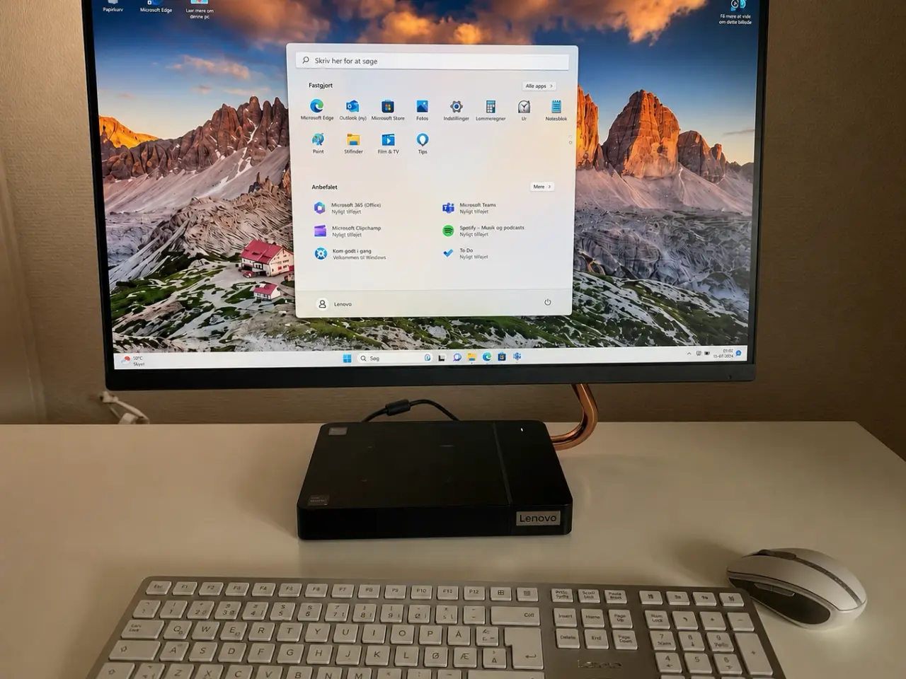 Billede 1 - Lenovo IdeaCentre 5 AIO 24"