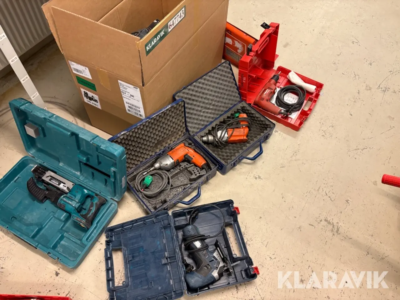 Billede 1 - Blandet lot håndværktøj Bosch, Hilti, Makita