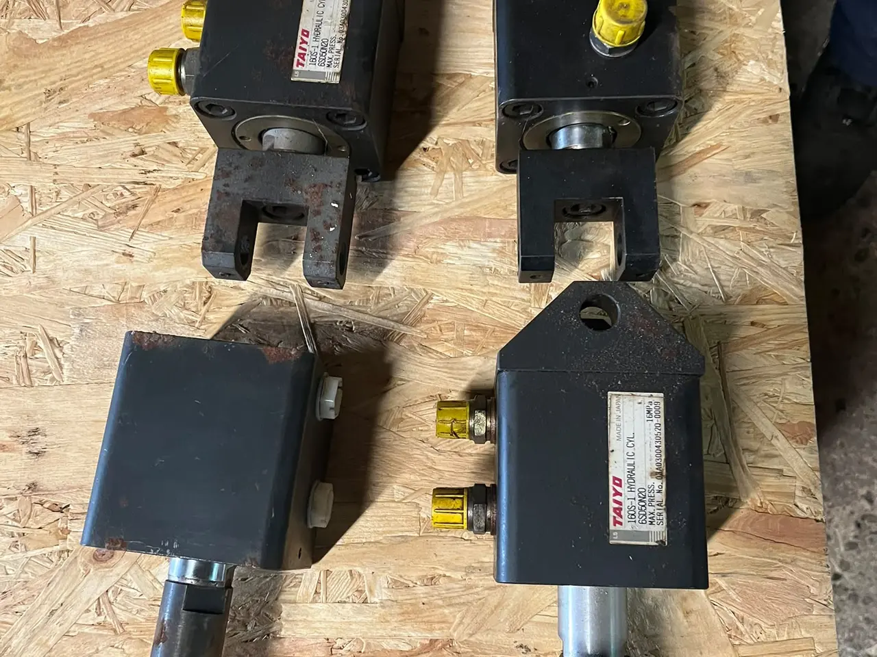 Billede 1 - 4 stk. TAIYO hydraulikcylindre – 16 MPa