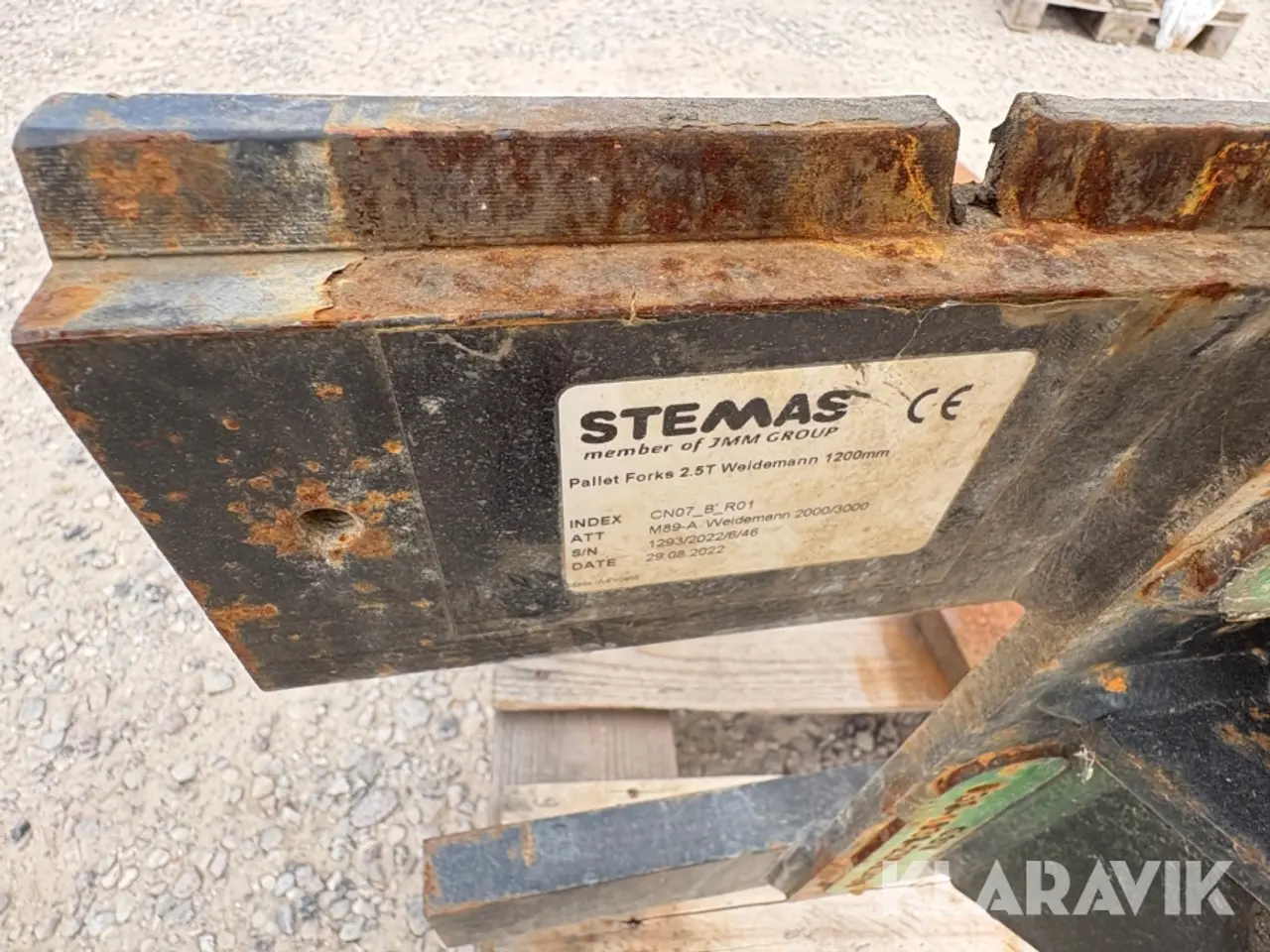 Billede 10 - Pallegafler Stemas Wiedemann 2000/3000