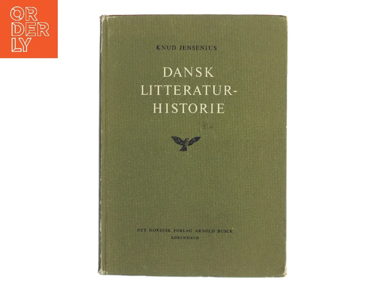 Billede 1 - Dansk litteraturhistorie af Knud Jensenius (Bog)