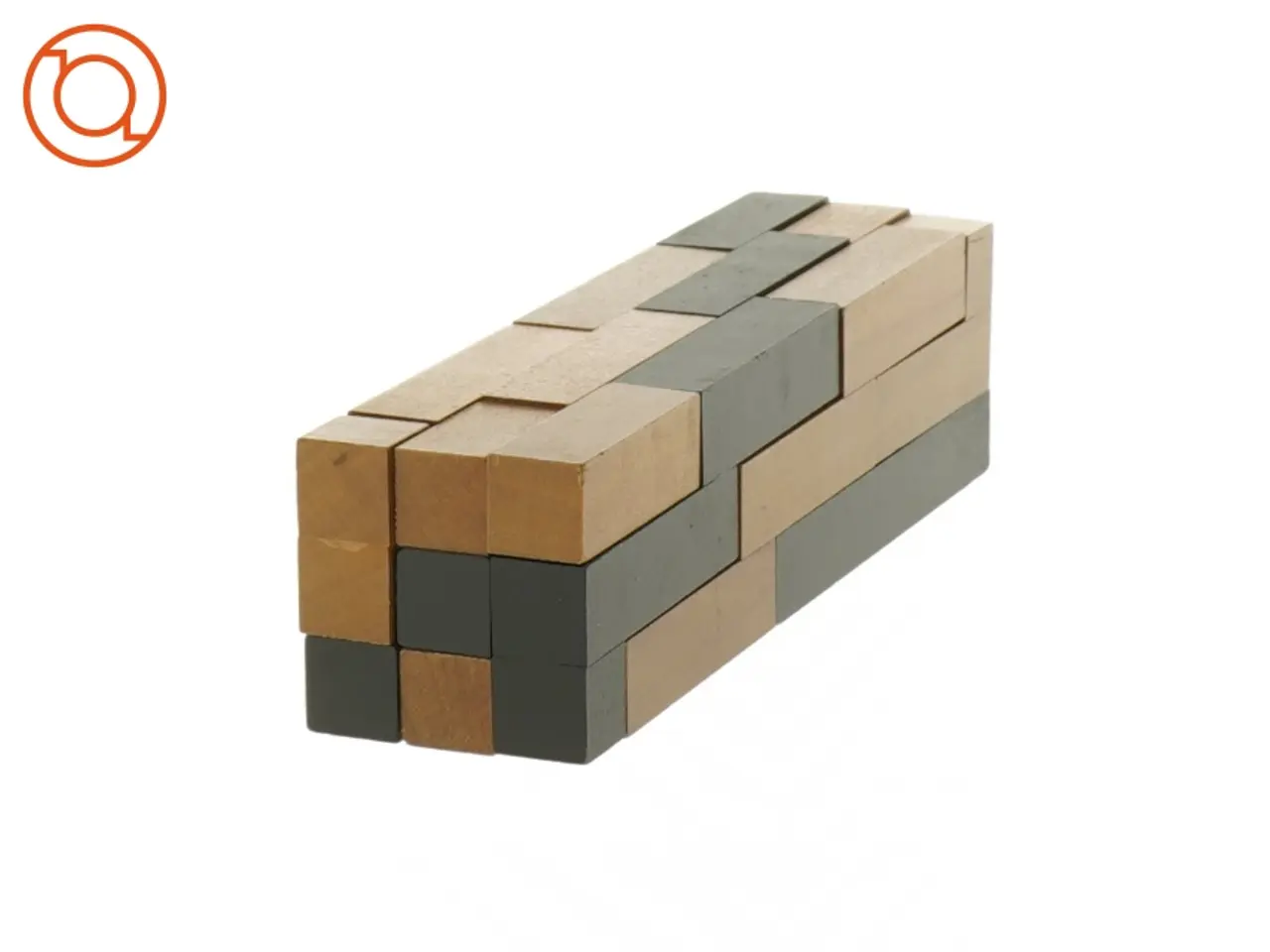 Billede 2 - Træpuslespil (str. 14 x 4 cm)