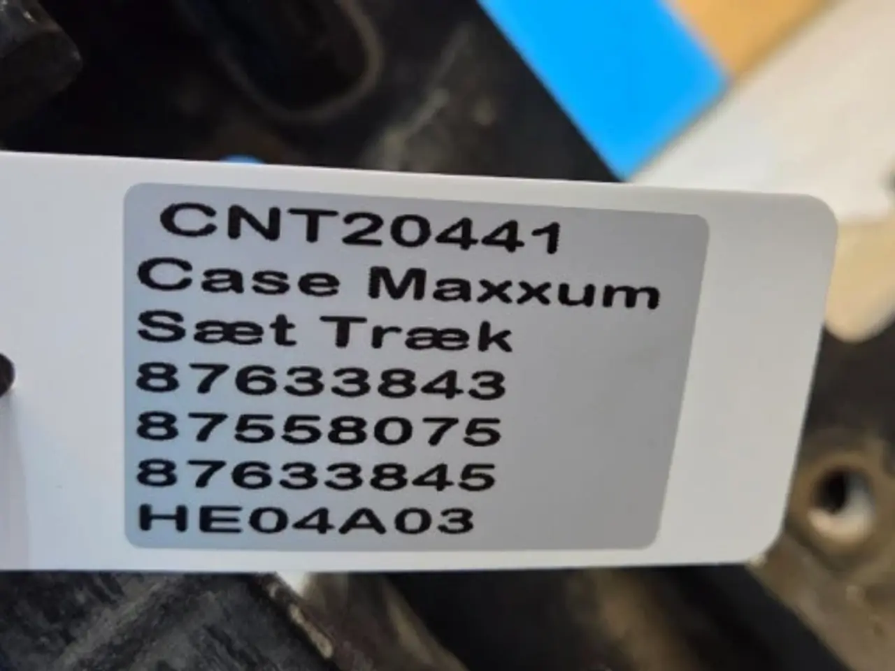 Billede 17 - Case Maxxum 120 Træk Sæt 87633843